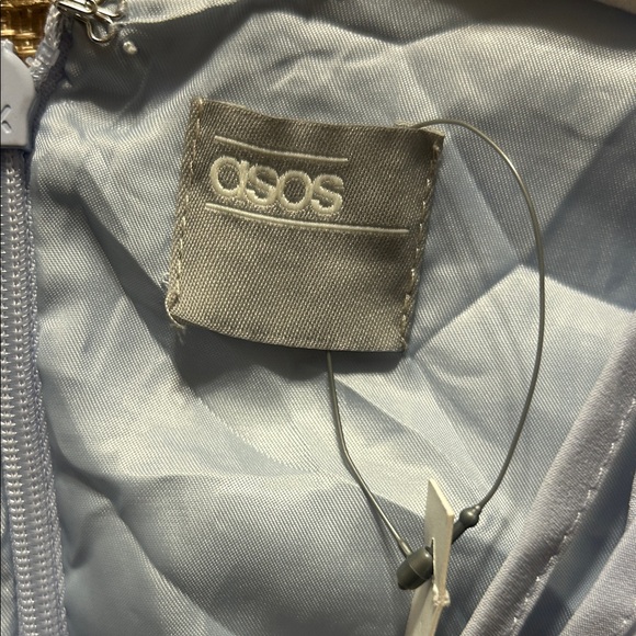 ASOS Light Blue Sleeveless Jumpsuit 2 - Picture 3 of 8